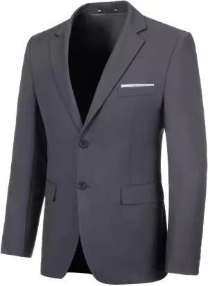 Men's Casual Blazer Suit Jackets Slim Fit Sport Coat Single Breasted Suit Blazers Dinner Party Prom