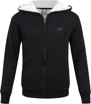 New Balance Boys' Sweatshirt - Soft Fleece Full Zip Up Sherpa-Lined Hoodies for Boys - Cozy Boys Hooded Sweatshirts (8-20)