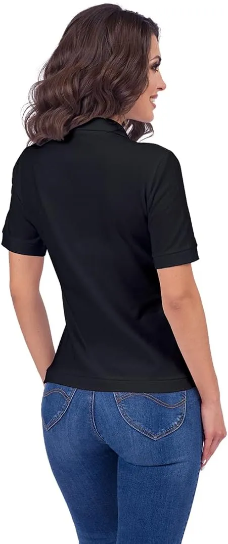 Print Your Design | Custom Personalized Polo Shirt for Men & Women, Short Sleeve Sports Golf Tennis T-Shirt